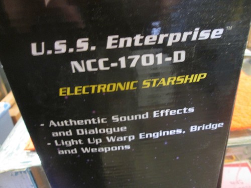 Star Trek Next Generation Enterprise (NCC-4701-D) w/Sound & Lights by Diamond - Picture 2 of 2