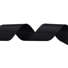 1-1/2 inches 50 Yard Black Satin Ribbon for Gift Wrapping Wedding Crafts Chri...