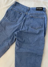 Vintage EUC 90s Gitano High Rise Straight MOM Jeans Size 16 Actual 33x28