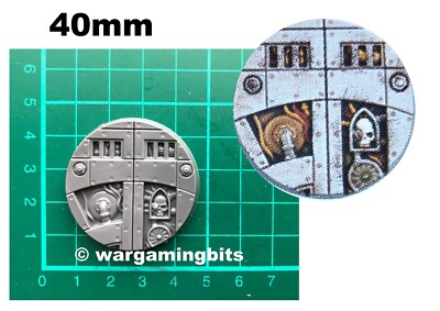 Kill Team 40K Necromunda Zone Mortalis Sector Mechanicus Scenic 40mm Base Type 1
