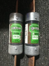 (2) Bussman  LPN150 Low-Peak Time Delay Fuse