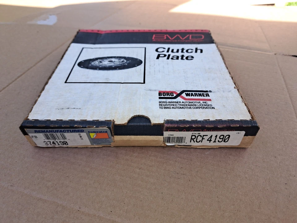 Clutch Friction Disc Remanufactured Perfection RCF4190 Foto 2 de 2