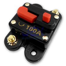180 Amp In-Line Circuit Breaker Solar/Audio/Car/RV 180A/180AMP Fuse 12V/24V DC