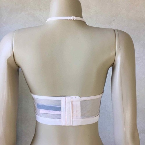 XS Victoria’s Secret Bralette Spitze rosa/grau - Bild 3 von 4