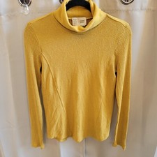 Anthropologie Saturday Sunday Sweater S Preppy Turtleneck Western Grunge 16171x