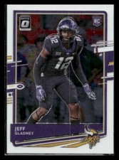 2020 Donruss Optic #108 Jeff Gladney Rookie Minnesota Vikings