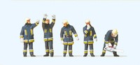 Preiser 10486 FeuerwehrmäNner In Moderner Einsatzkleidung, H0