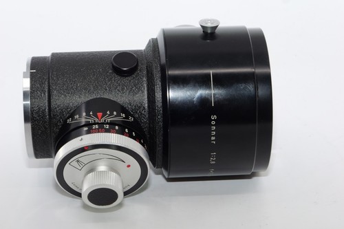 Zeiss CONTAREX Sonnar 180mm 2.8 telephoto lens. Case. Hood. Grip. Sky. UV filter - Picture 8 of 24