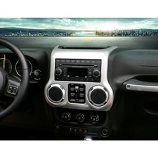 Inner Parts Center Console Dashboard Control Panel For Jeep Wrangler Jk 2007