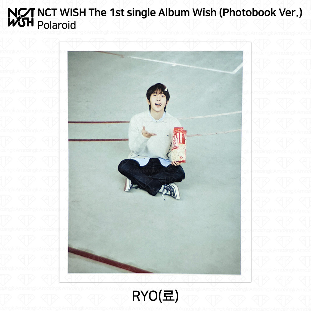 NCT WISH The 1st Single Album WISH Official Photocard NCT WISH The 1st Single Album WISH Official Photocard