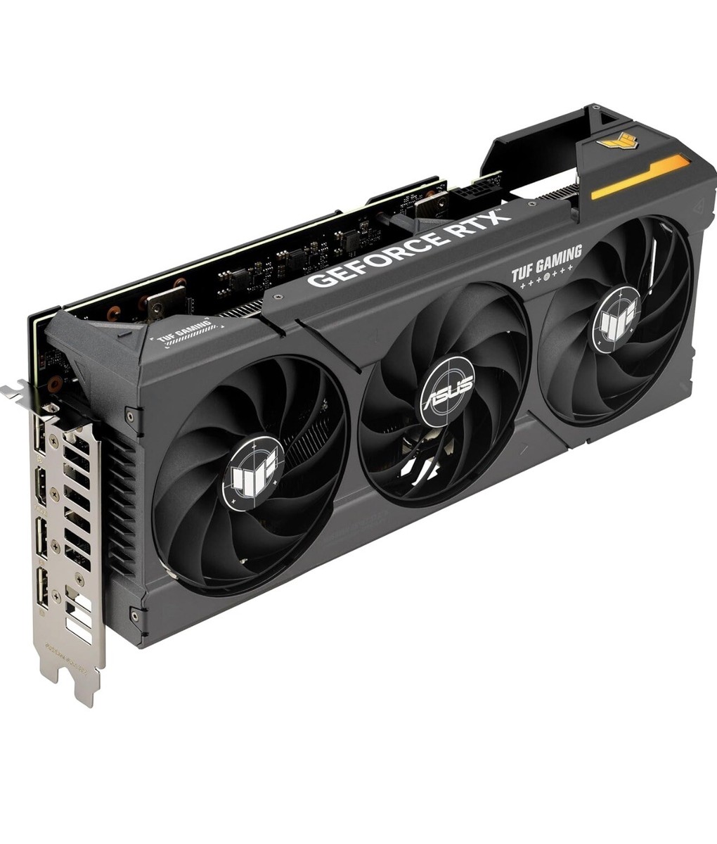 【中古美品】ASUS GeForce RTX4070 TUF Gaming RTX4070S-O12G-GAMING GeForce ASUS TUF- RTX 4070 Super 12GB GPU New