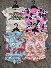 Disney Toddler 2pc Shorts Sets Mickey Mermaid Toy Story Paw Patrol  B294-B297 