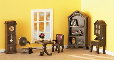 miniature library furniture