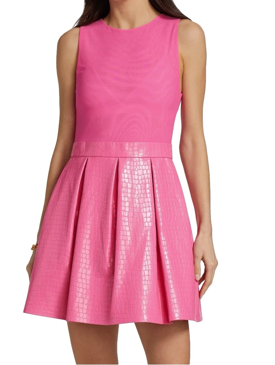 Faux Leather Pink Dresses for Women for sale | eBay
