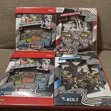 LOT classeur Pokémon boulon noir et blanc flare + affiche collection Sam's Club lot de 2