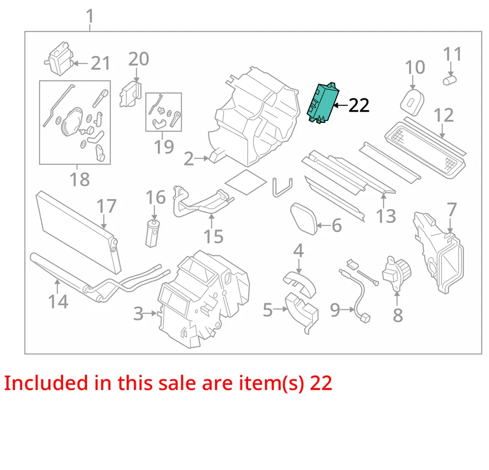 Chasis ECM Temperatura Montada En Calefactor Estuche Se Adapta 04-08 MAZDA RX8 648693 Foto 3 de 4