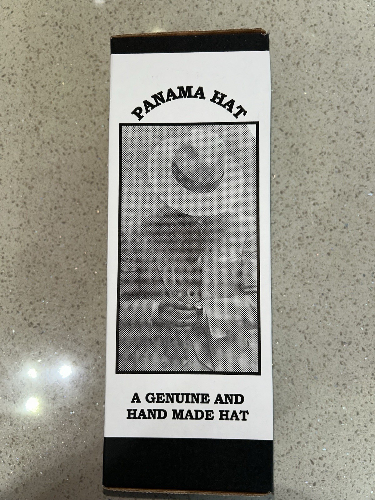 Montecristi Genuine Panama Hat Fedora Made in Ecuador with Hatbox Size XL 62