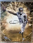 Fanatics Calvin Ridley Autographed Tennessee Titans Authentic Emanate 34/50