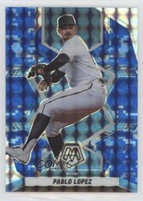 2022 Panini Mosaic Blue Camo Mosaic Prizm Pablo Lopez #33 0ky0