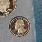 1990 US Mint Silver Prestige Proof Set  S Eisenhower Centennial w/ COA — photo 8