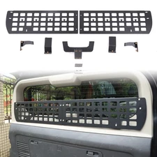 Tailgate Trunk Door Enclosure Storage Basket Molle Panel For Hummer H3 2005-2009