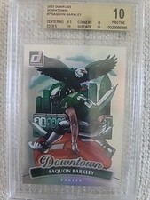 2025 Donruss Football Downtown! Saquon Barkley #7 Eagles BGS 10 Pristine SSP!!