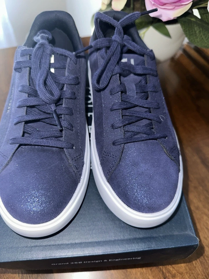 ZAPATILLAS CONFORT DIARIO COLE HAAN GRAND CROSSCOURT Mujer 6 B EVE AZUL METÁLICO Foto 4 de 4