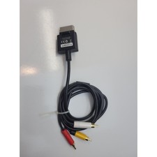 Official OEM Microsoft Xbox 360 AV Composite Audio/Video Cable RCA 6 Ft Fast