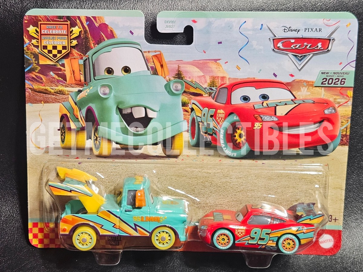 ディズニーコレクション ミニカー 1/76 12 DISNEY CARS 2 PACK CASE H SEALED RACE 20th ANNIVERSARY 2026