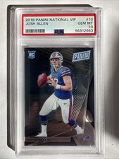 2018 PANINI DONRUSS optique JOSH ALLEN recrue classée RC #154 PSA 9