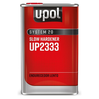 U-POL 2333 System 20 Slow Hardener Activator for 2K Primers & Clearcoats 1 Liter