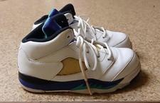 10c Kids Nike Jordan 5 Retro TD "Grape" 2013 440890 108 Sneakers Shoes