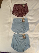 NEW Bali Skimp Skamp Brief Panties DF2633 Blue Panty 3 Pair Women  s Size Large 7