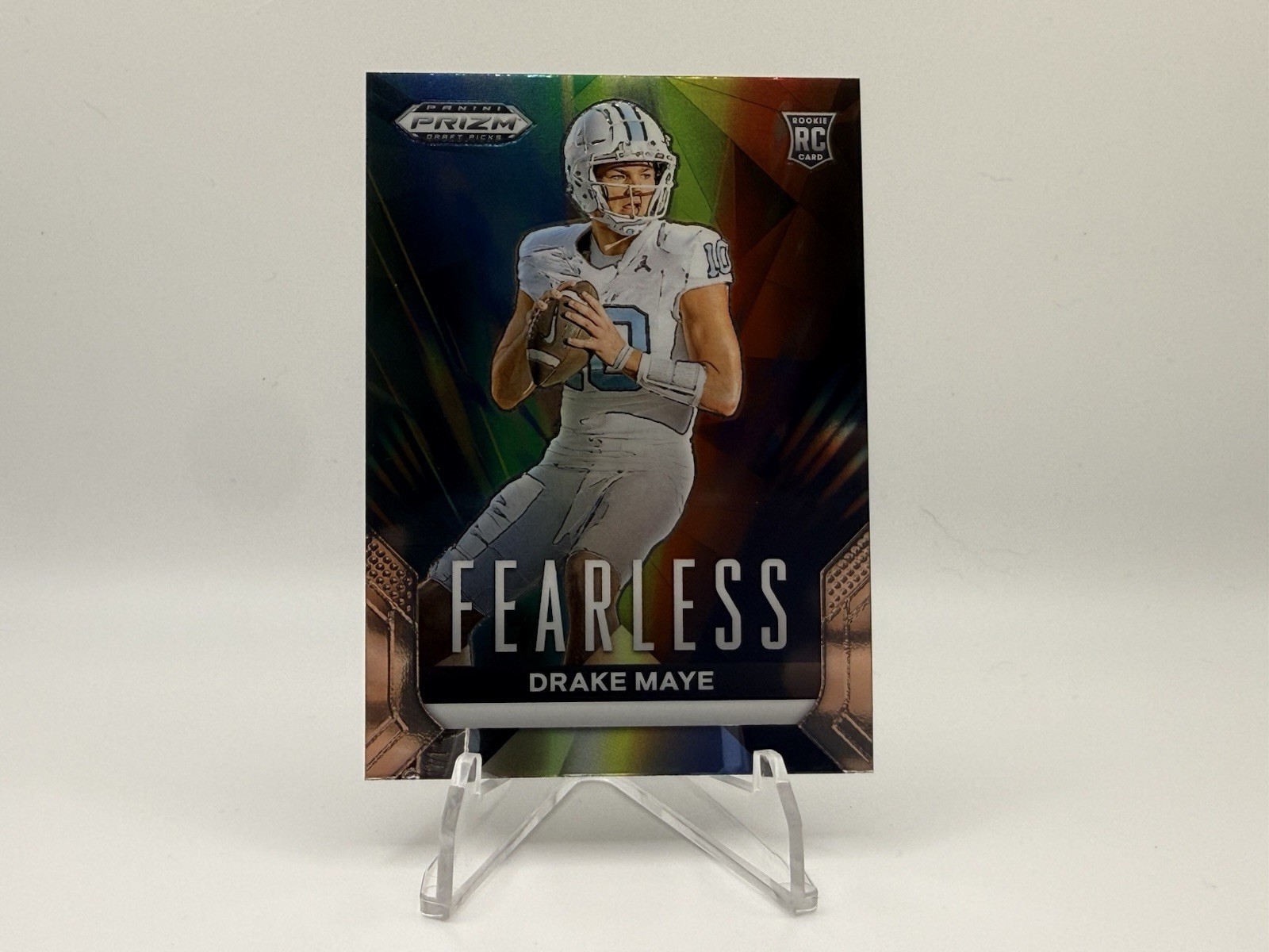 2024 Panini Prizm Draft Picks - Fearless Drake Maye #F-DM (RC)