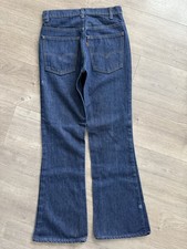 Vintage Levi  s Dark Wash 646 Orange Tab Flared Jeans 29x31