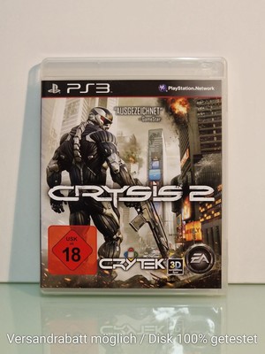 Crysis 2 Zustand sehr gut CIB OVP Sony PlayStation 3 PS3