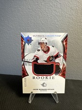 2021 Ultimate - Jacob Bernard-Docker - Player Worn Rookie Jersey (RC, MEM)