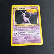 Pokémon TCG Espeon Neo Discovery 20/75 Unlimited Rare Card NM on eBay