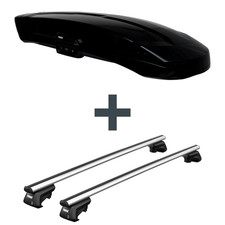 Dachbox Thule Vector L + Dachträger Thule SmartRack XT für VW Amarok Typ T1A/T1B