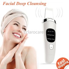 Facial Ultrasonic Skin Spatula Face Extractor Peeling Deep Cleaner Tool
