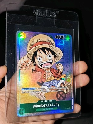 MONKEY. D. LUFFY ONE PIECE P-037 2024 Spielemesse PROMO HOLO