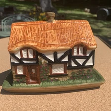 Vintage Butter Keeper Cheese Old Court Cottage Ware Butter Dish Cottageware