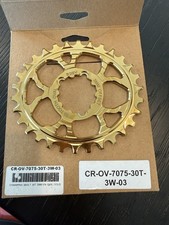BRAND NEW   5DEV OVAL 30T Gold Chainring 3mm ...