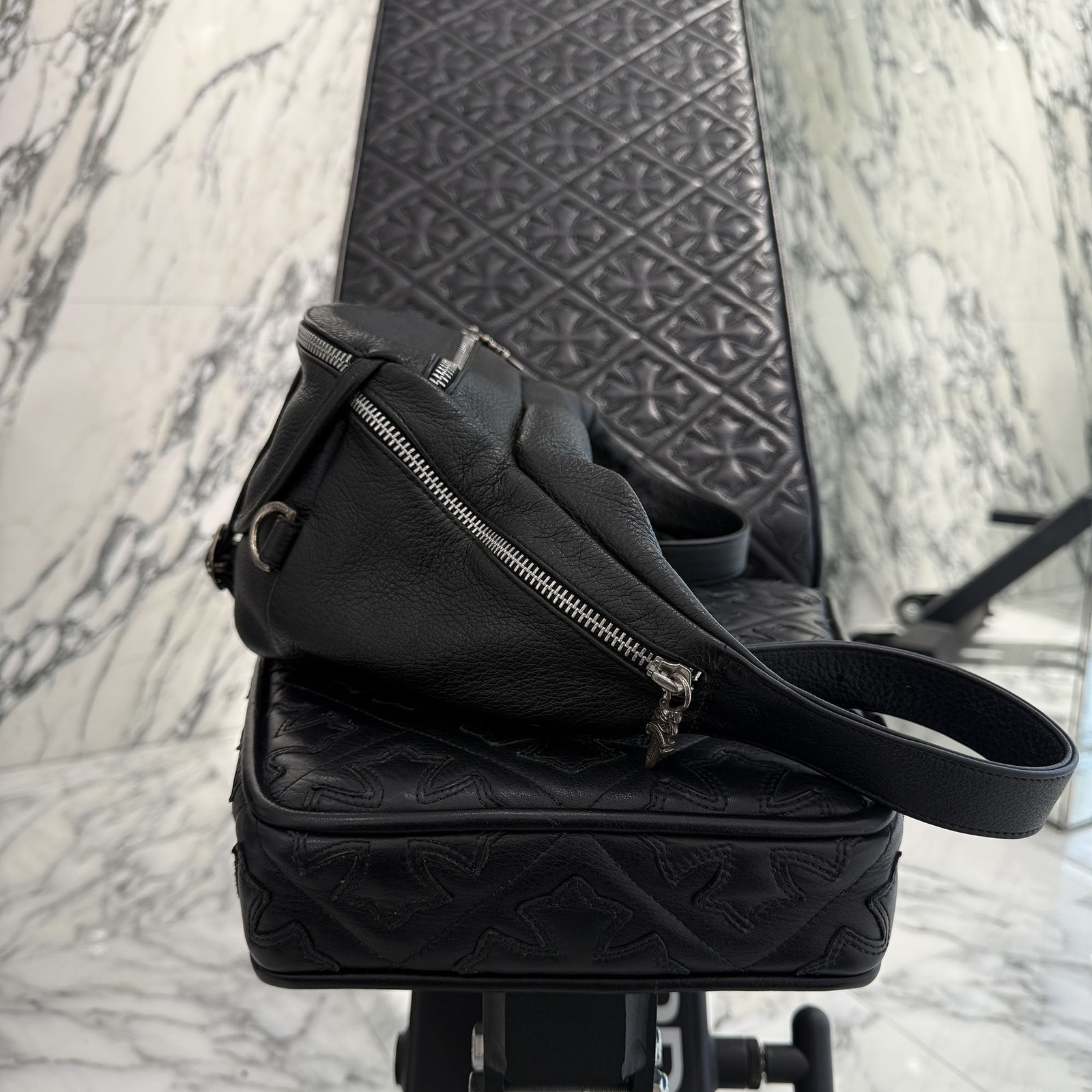 Chrome Hearts 1 SNAT PACK LEATHER WAIST BAG r51_0211 thumbnail 4