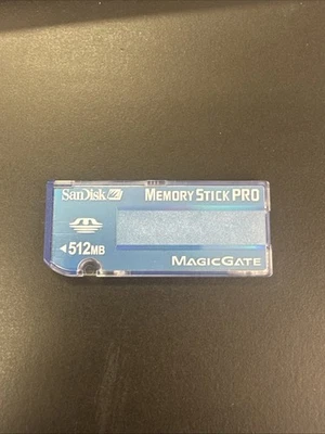 SanDisk Memory Stick Pro Magic Gate 512MB SDMSV-512 Camera Memory Card For Sony - image 1 of 2