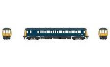 Heljan 1230 Class 122 Diesel Railcar BR Blue w/Full Yellow Ends