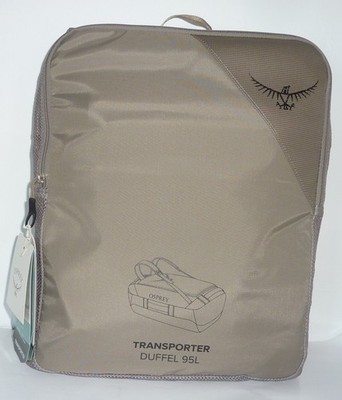 Osprey Duffel Transporter 95 Reisetasche ''Tan Concrete'', mit Etikett