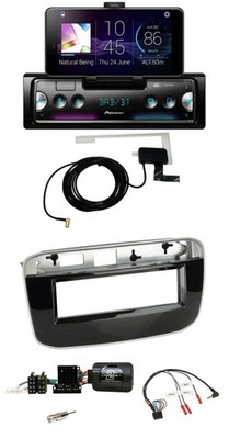 Pioneer DAB Bluetooth Steering Wheel USB Car Stereo for Fiat Punto Punto Evo 2009 onwards