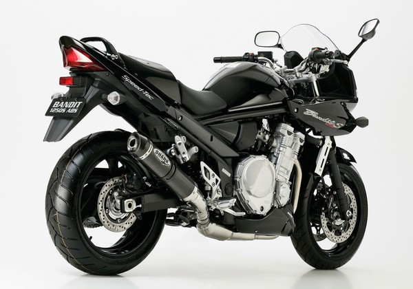 Shark Street GP Slip On ErsatzdäMpfer (4-1) FüR Suzuki GSF 650 Bandit 656 07-08-image