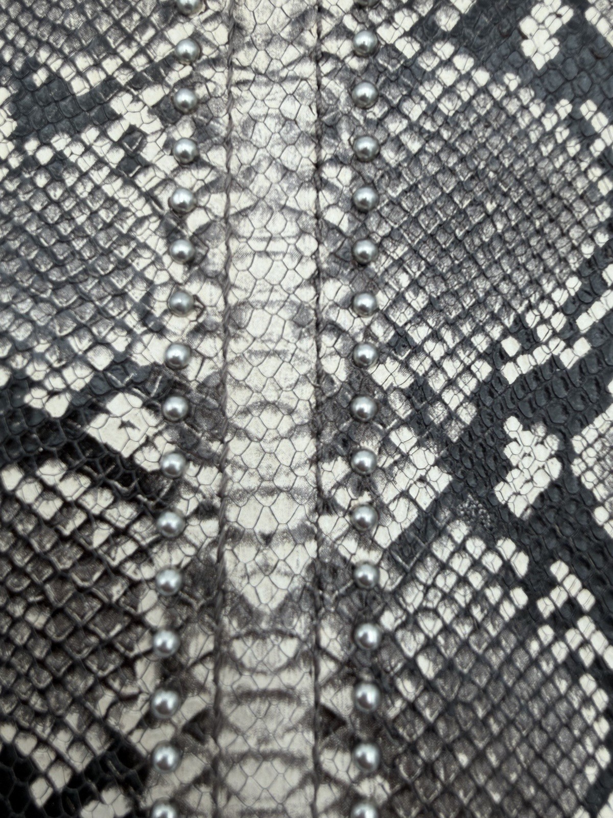 Brighton Pretty Tough Python Black Studded Crossb… - image 11